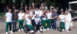 Lietuvos paralimpinė rinktinė.Vytauto Kvietkausko nuotauka Lietuvos paralimpinė rinktinė.Vytauto Kvietkausko nuotauka